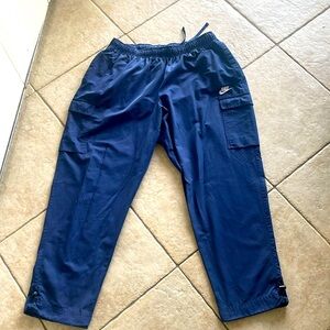 Nike cargo pants XXL blue EUC